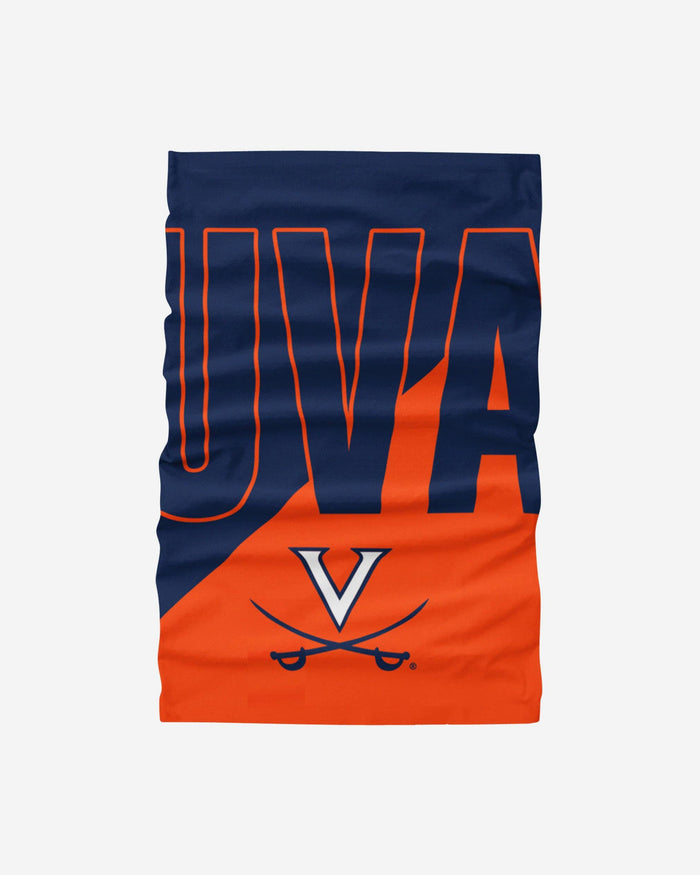 Virginia Cavaliers Big Logo Gaiter Scarf FOCO - FOCO.com