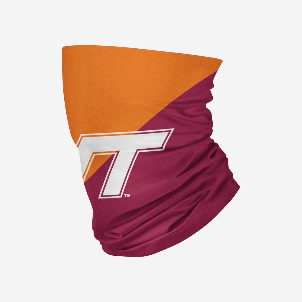 Virginia Tech Hokies Big Logo Gaiter Scarf FOCO - FOCO.com