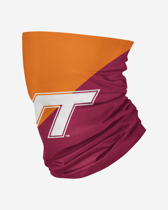 Virginia Tech Hokies Big Logo Gaiter Scarf FOCO - FOCO.com