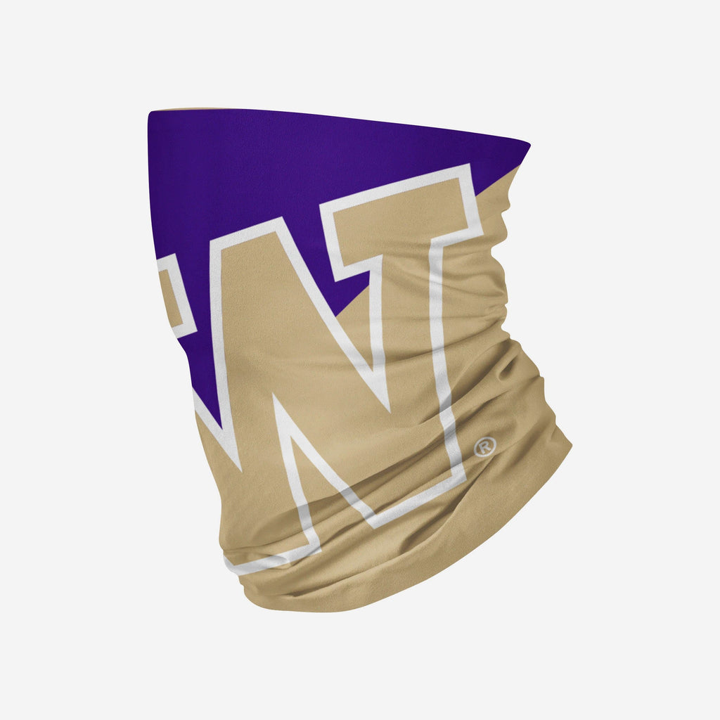 Washington Huskies Big Logo Gaiter Scarf FOCO - FOCO.com