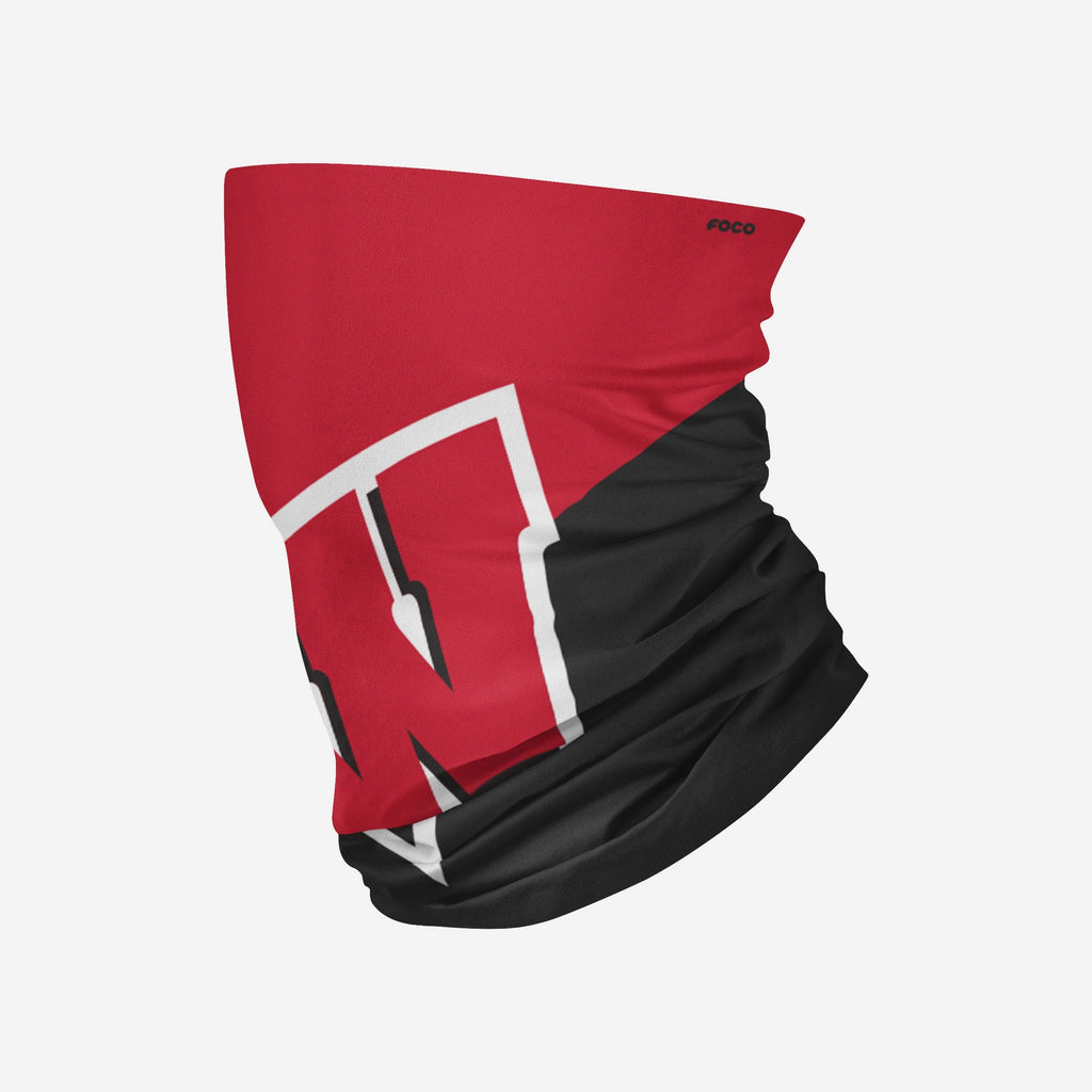 Wisconsin Badgers Big Logo Gaiter Scarf FOCO Adult - FOCO.com