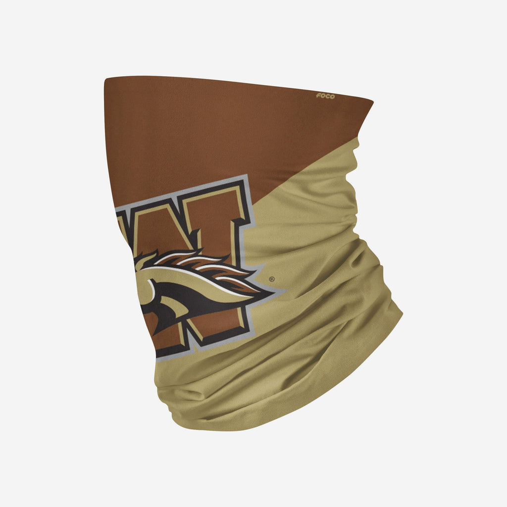 Western Michigan Broncos Big Logo Gaiter Scarf FOCO - FOCO.com