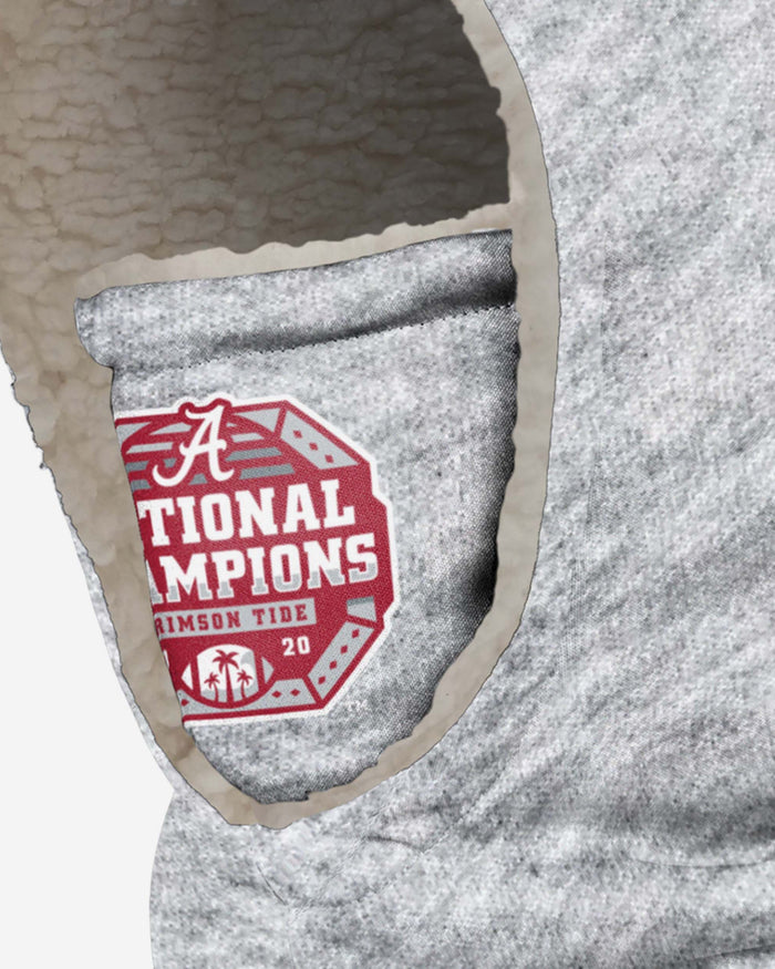 Alabama Crimson Tide 2020 Football National Champions Hooded Gaiter FOCO - FOCO.com