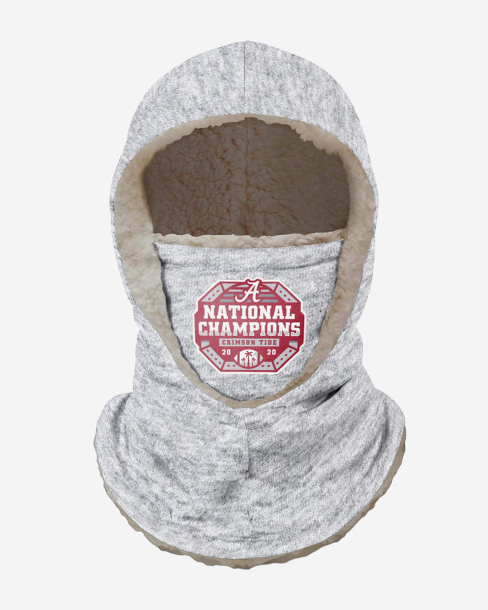 Alabama Crimson Tide 2020 Football National Champions Hooded Gaiter FOCO - FOCO.com