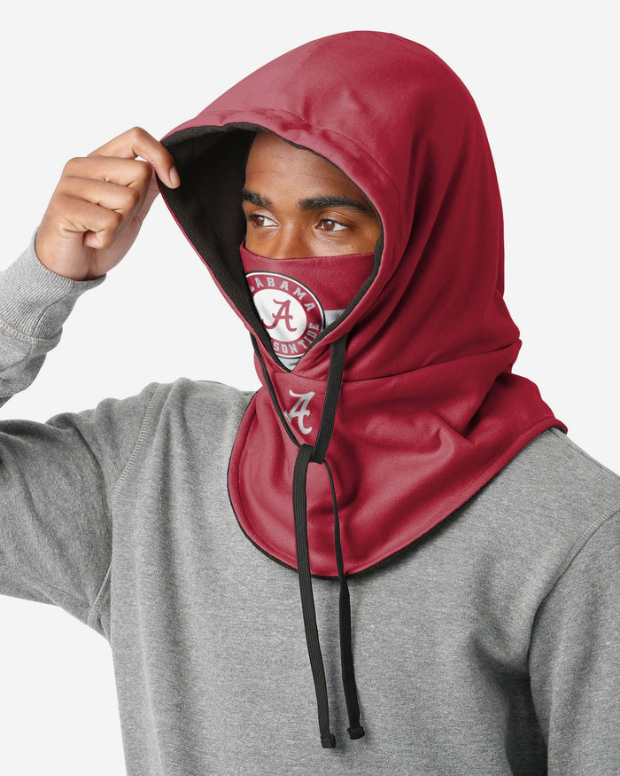 Alabama Crimson Tide Drawstring Hooded Gaiter FOCO - FOCO.com