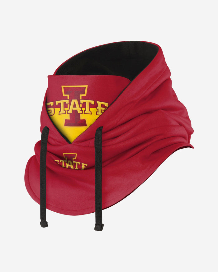 Iowa State Cyclones Drawstring Hooded Gaiter FOCO - FOCO.com