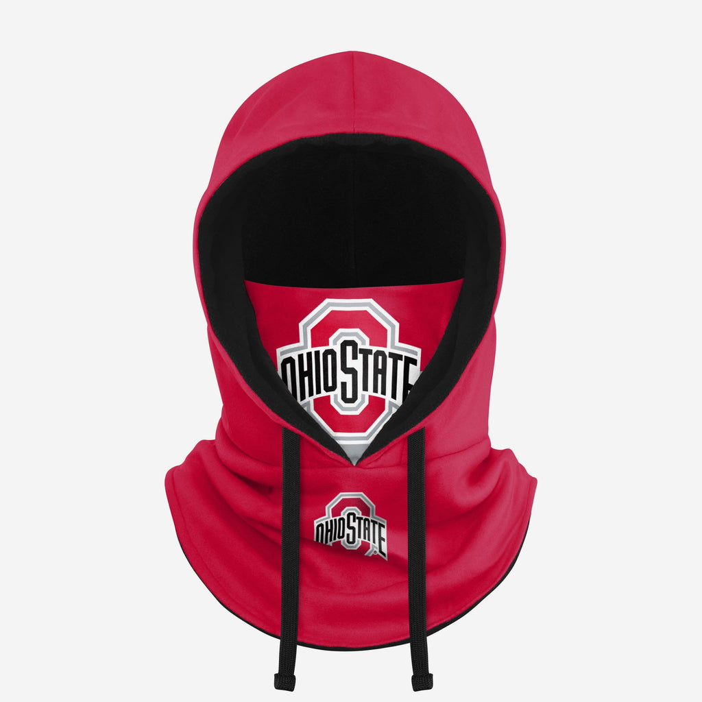 Ohio State Buckeyes Drawstring Hooded Gaiter FOCO - FOCO.com