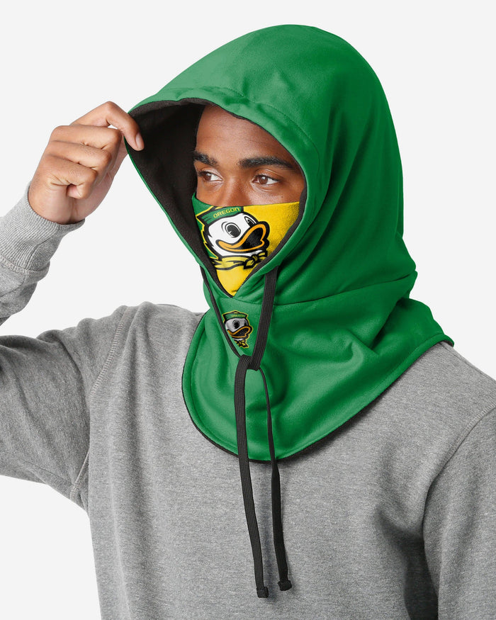 Oregon Ducks Drawstring Hooded Gaiter FOCO - FOCO.com