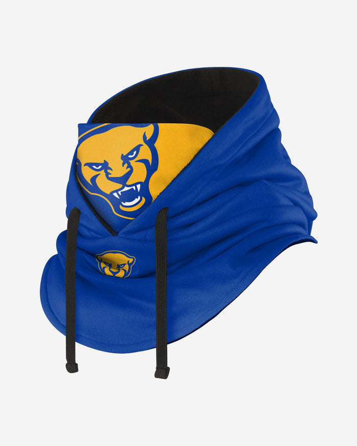 Pittsburgh Panthers Drawstring Hooded Gaiter FOCO - FOCO.com