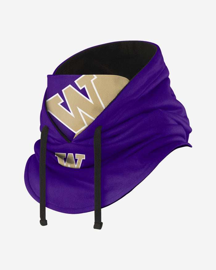 Washington Huskies Drawstring Hooded Gaiter FOCO - FOCO.com