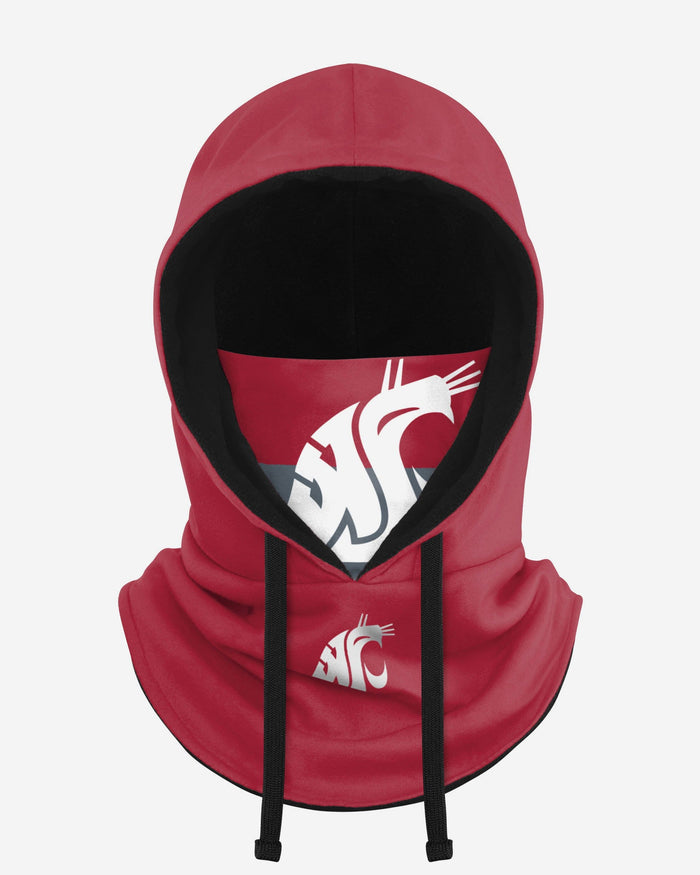 Washington State Cougars Drawstring Hooded Gaiter FOCO - FOCO.com