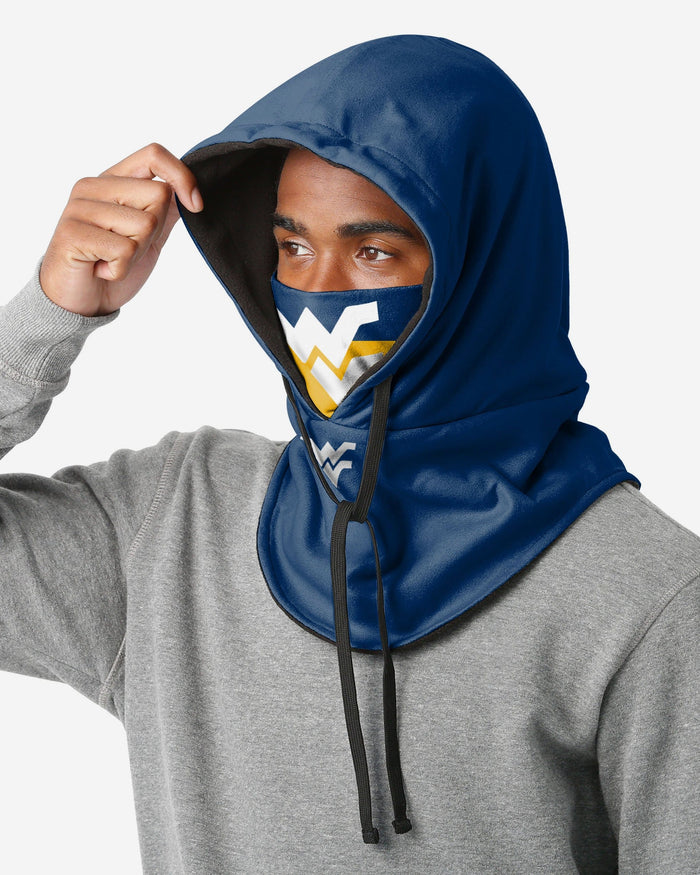 West Virginia Mountaineers Drawstring Hooded Gaiter FOCO - FOCO.com