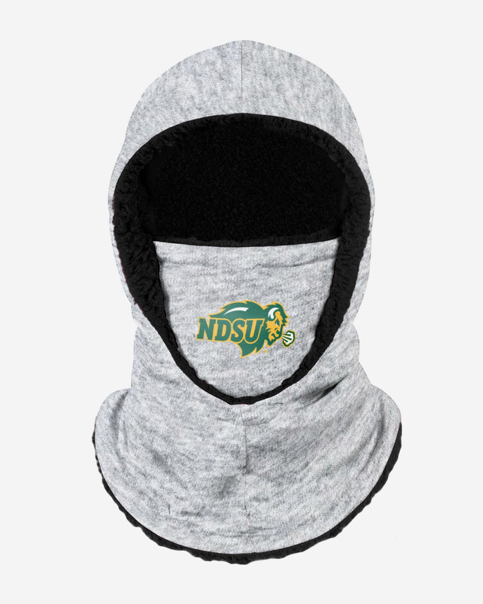 North Dakota State Bison Heather Grey Big Logo Hooded Gaiter FOCO - FOCO.com