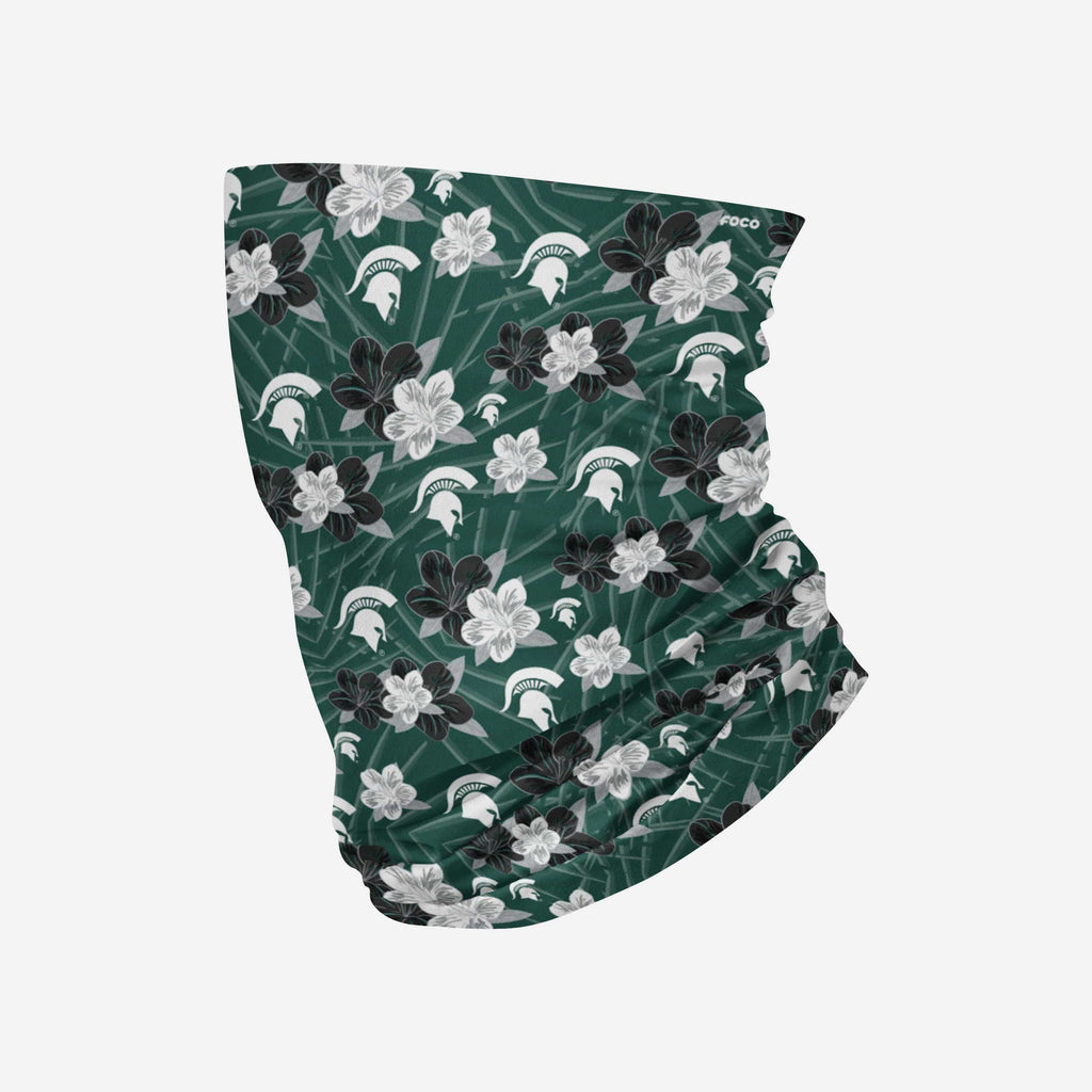 Michigan State Spartans Hibiscus Gaiter Scarf FOCO - FOCO.com