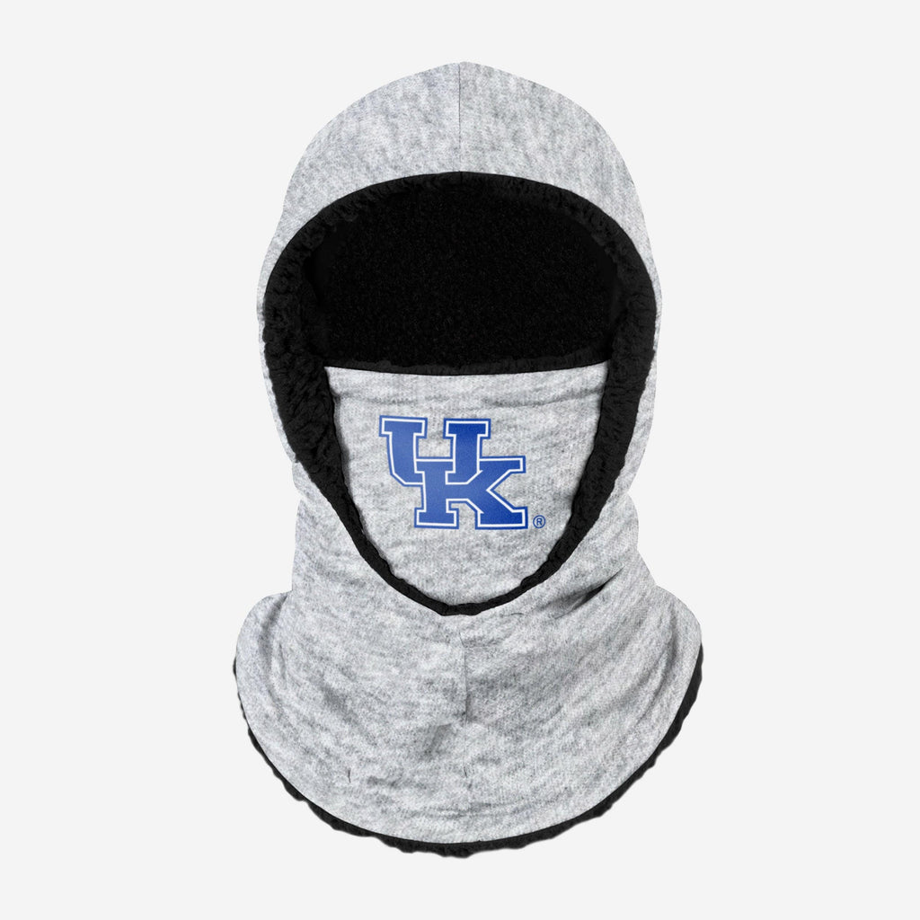 Kentucky Wildcats Heather Grey Big Logo Hooded Gaiter FOCO Adult - FOCO.com