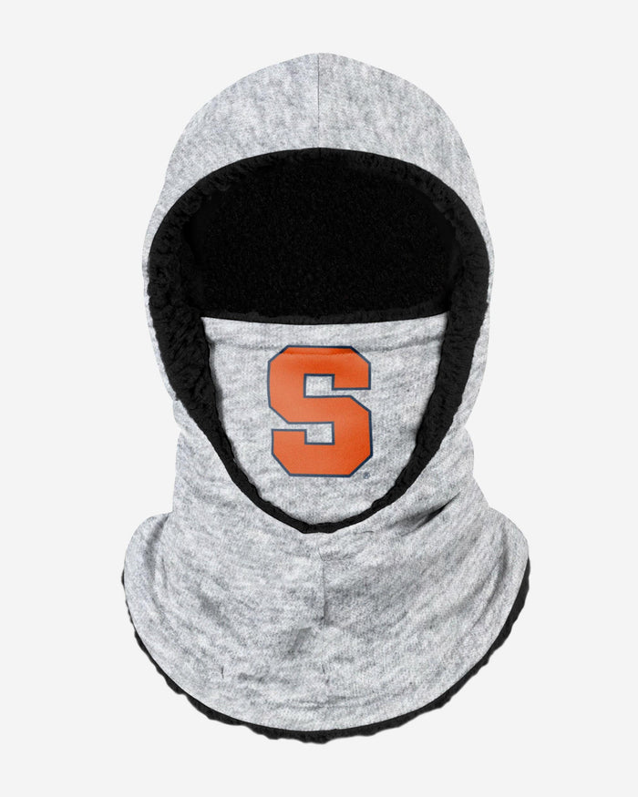 Syracuse Orange Heather Grey Big Logo Hooded Gaiter FOCO - FOCO.com