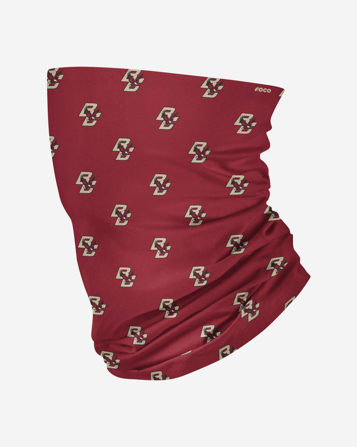 Boston College Eagles Mini Print Logo Gaiter Scarf FOCO - FOCO.com