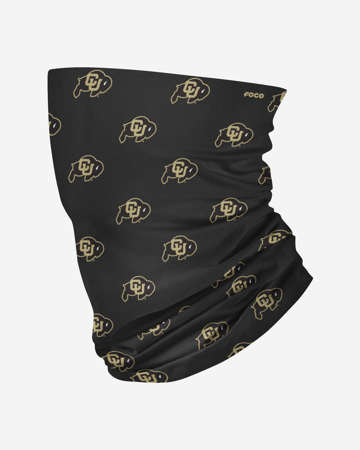 Colorado Buffaloes Mini Print Logo Gaiter Scarf FOCO - FOCO.com