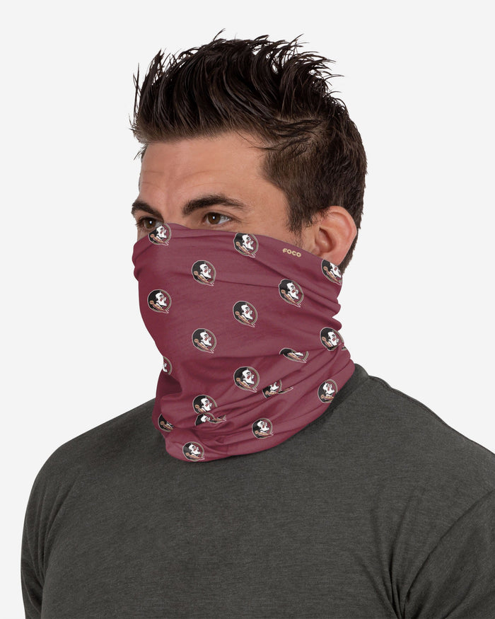 Florida State Seminoles Mini Print Logo Gaiter Scarf FOCO - FOCO.com