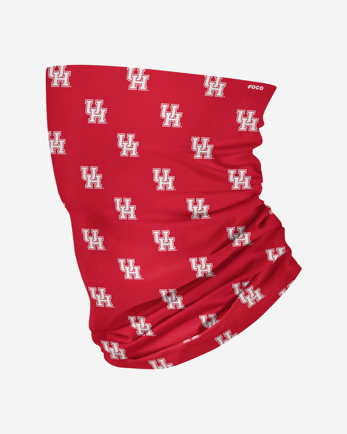 Houston Cougars Mini Print Logo Gaiter Scarf FOCO - FOCO.com