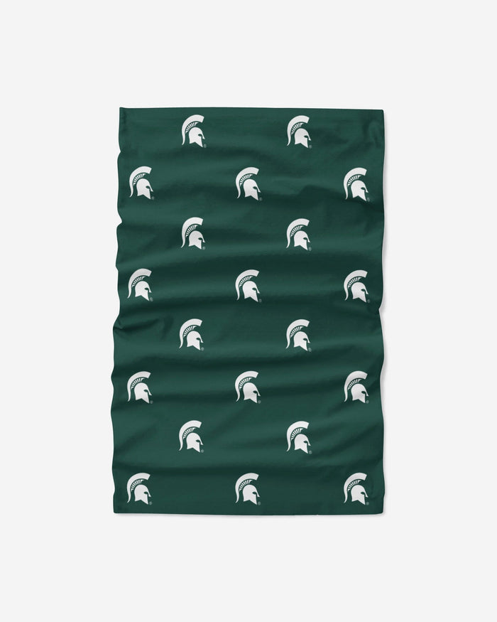 Michigan State Spartans Mini Print Logo Gaiter Scarf FOCO - FOCO.com