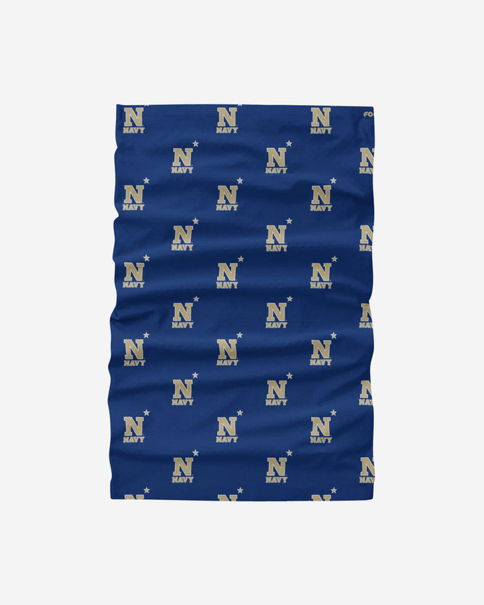 Navy Midshipmen Mini Print Logo Gaiter Scarf FOCO - FOCO.com