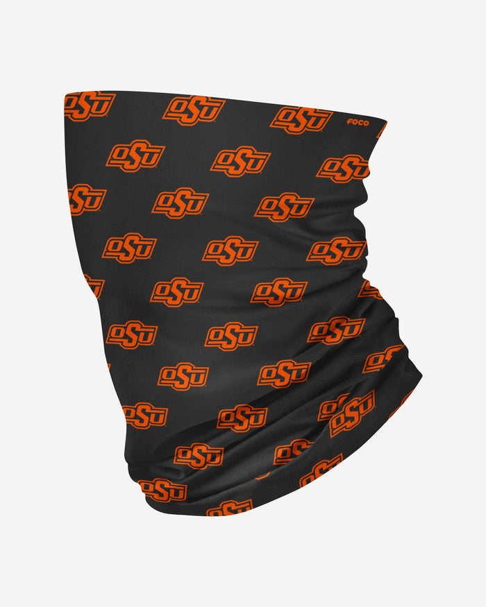 Oklahoma State Cowboys Mini Print Logo Gaiter Scarf FOCO - FOCO.com