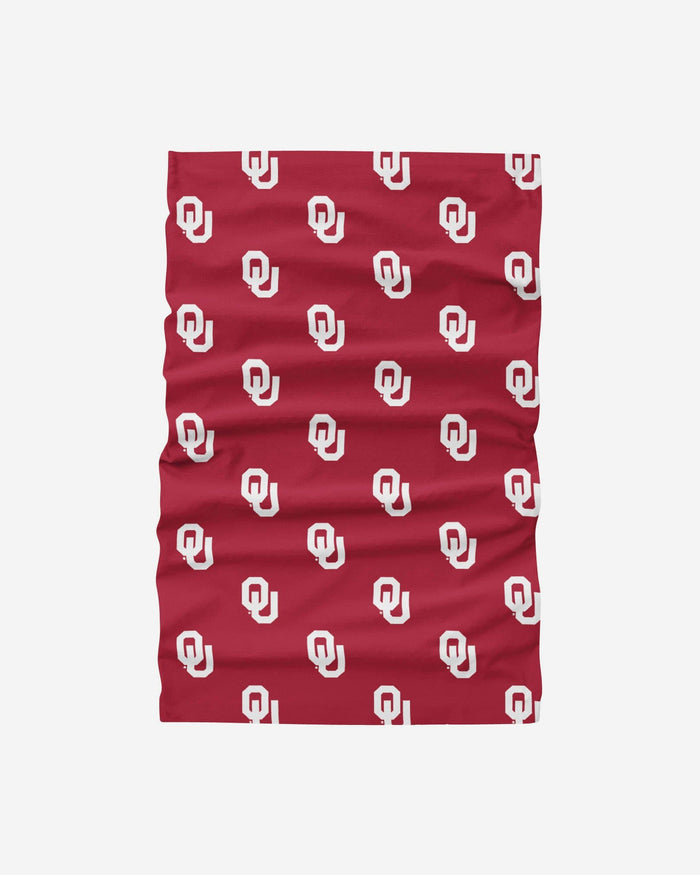 Oklahoma Sooners Mini Print Logo Gaiter Scarf FOCO - FOCO.com