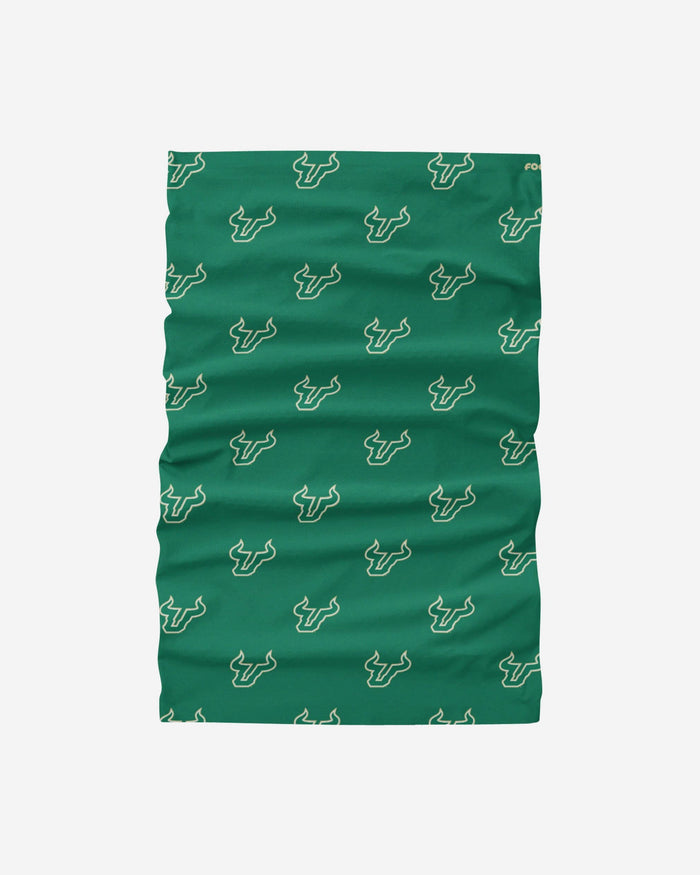 South Florida Bulls Mini Print Logo Gaiter Scarf FOCO - FOCO.com