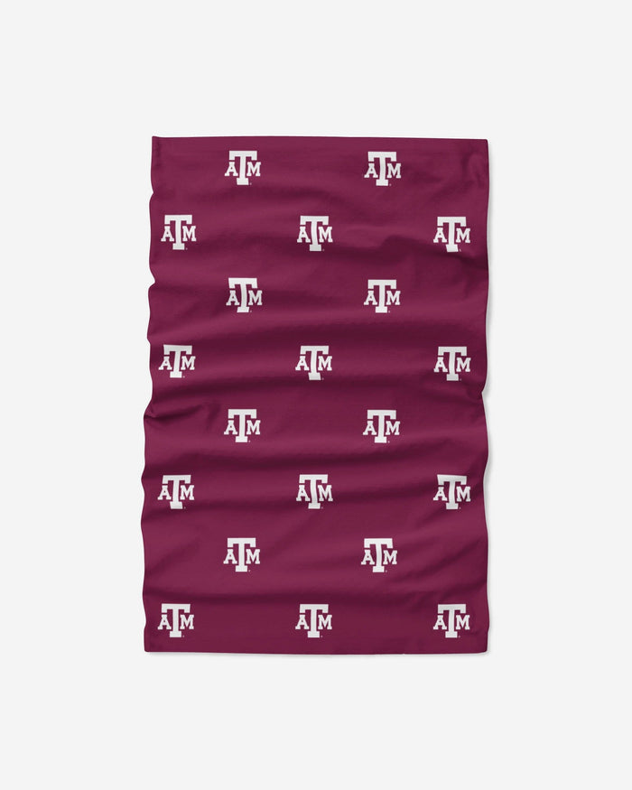 Texas A&M Aggies Mini Print Logo Gaiter Scarf FOCO - FOCO.com