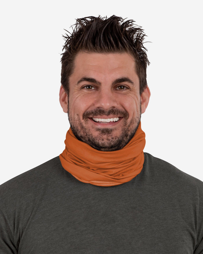 Texas Longhorns Mini Print Logo Gaiter Scarf FOCO - FOCO.com