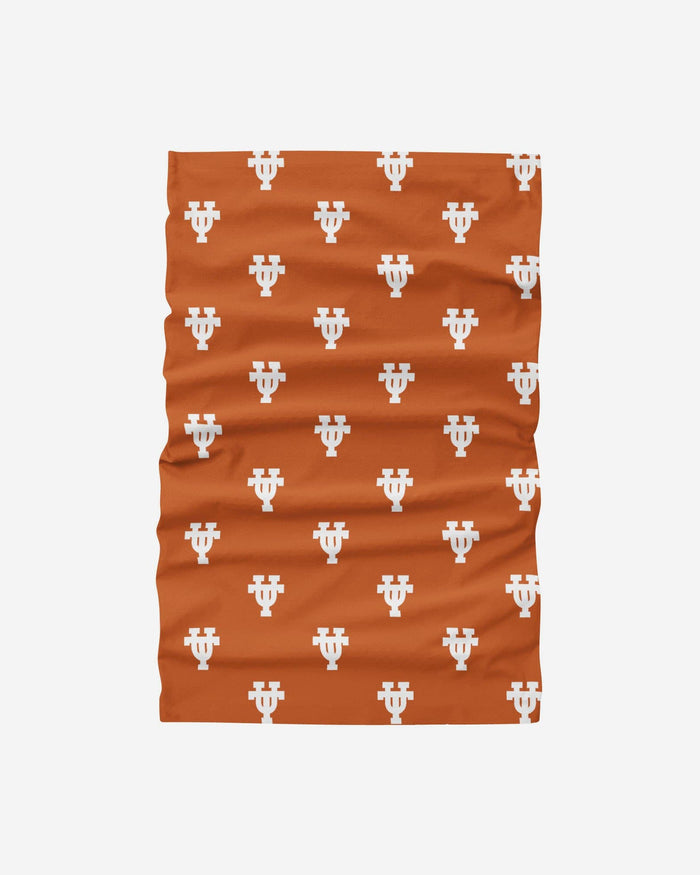 Texas Longhorns Mini Print Logo Gaiter Scarf FOCO - FOCO.com