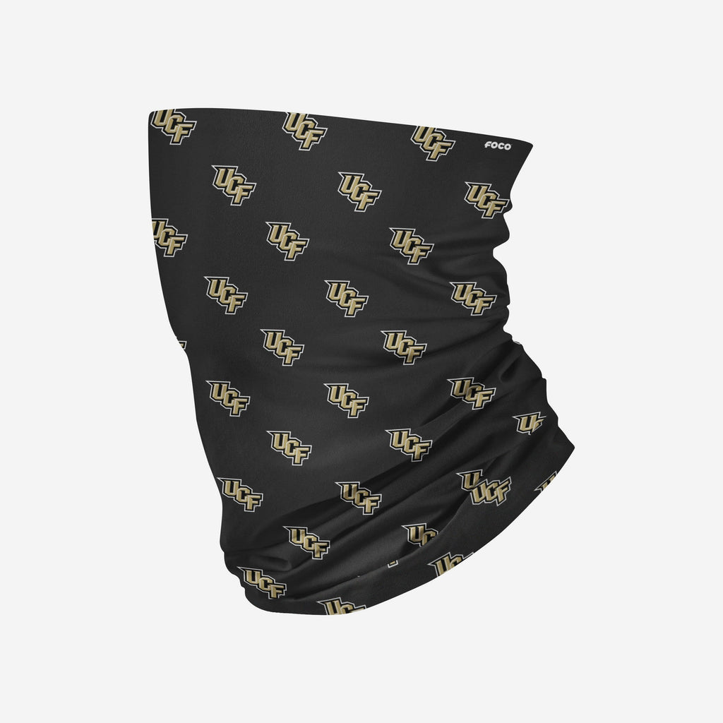 UCF Knights Mini Print Logo Gaiter Scarf FOCO - FOCO.com