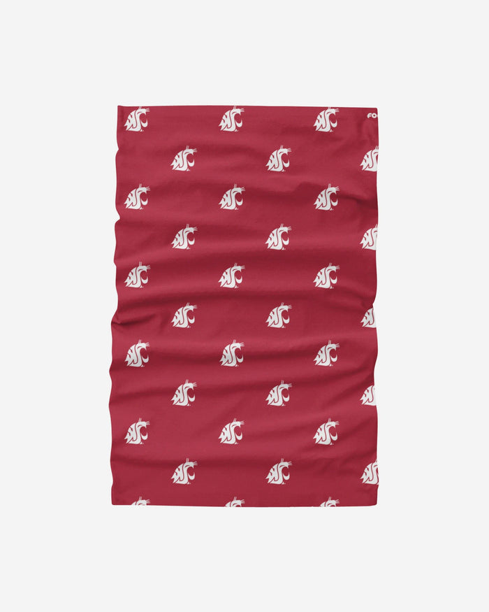 Washington State Cougars Mini Print Logo Gaiter Scarf FOCO - FOCO.com