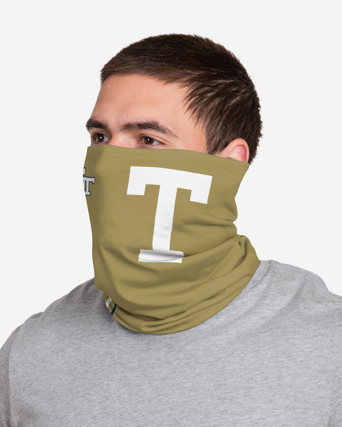 Georgia Tech Yellow Jackets On-Field Sideline Logo Alternative Gaiter Scarf FOCO - FOCO.com