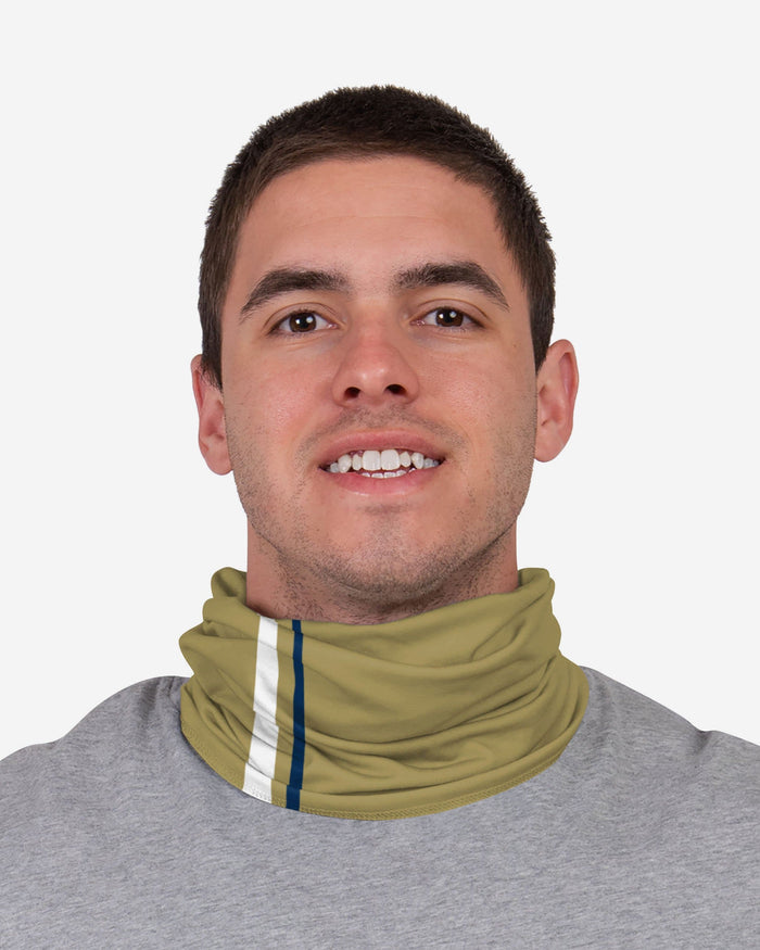 Georgia Tech Yellow Jackets On-Field Sideline Logo Alternative Gaiter Scarf FOCO - FOCO.com