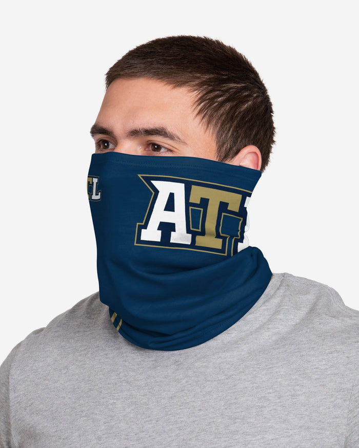 Georgia Tech Yellow Jackets On-Field Sideline Logo Atlanta Gaiter Scarf FOCO - FOCO.com