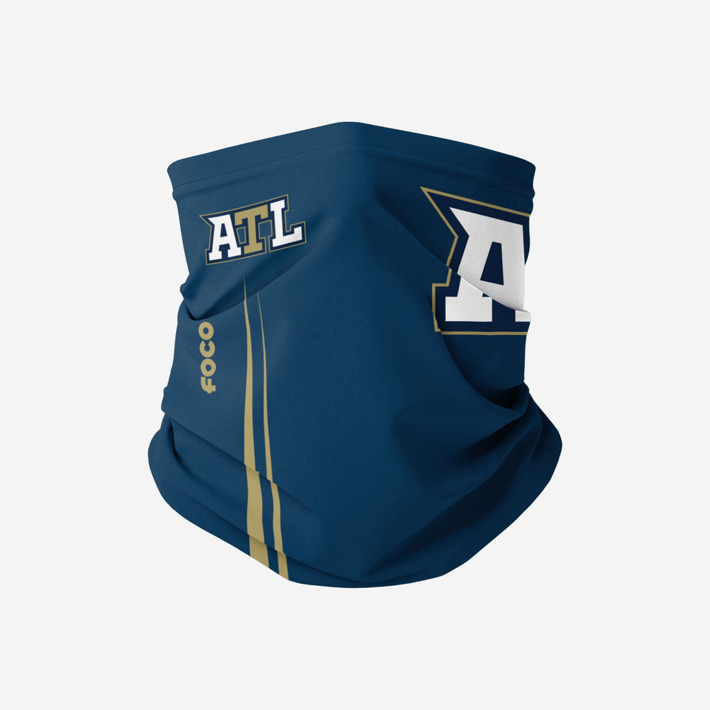 Georgia Tech Yellow Jackets On-Field Sideline Logo Atlanta Gaiter Scarf FOCO - FOCO.com