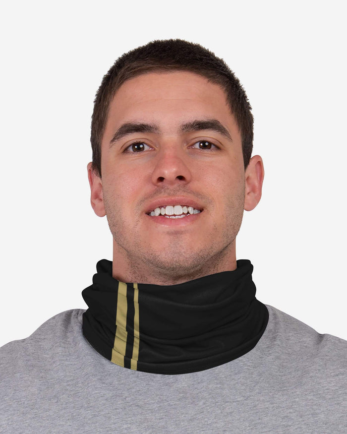 Georgia Tech Yellow Jackets On-Field Sideline Logo Black Gaiter Scarf FOCO - FOCO.com