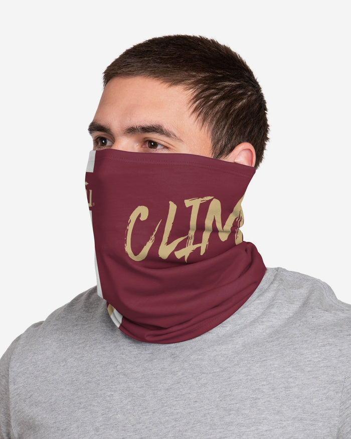 Florida State Seminoles On-Field Sideline Logo Climb Gaiter Scarf FOCO - FOCO.com