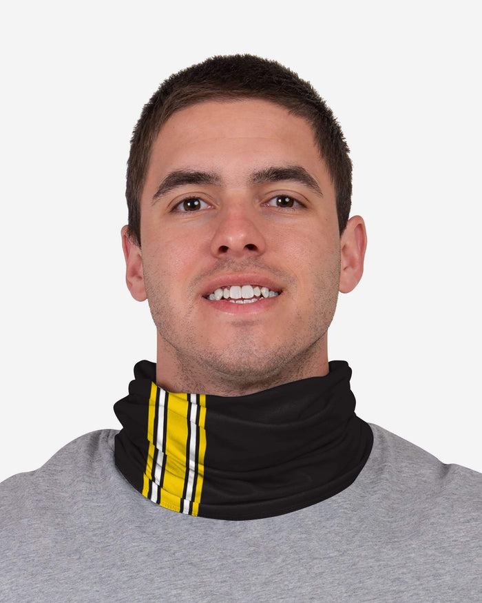 Iowa Hawkeyes On-Field Sideline Logo Home Gaiter Scarf FOCO - FOCO.com