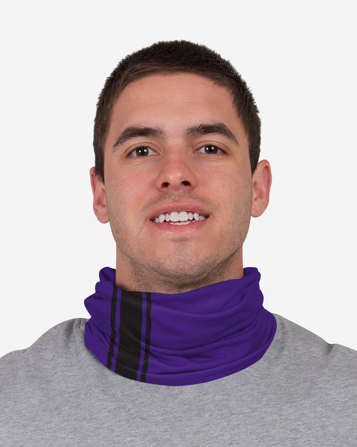 Northwestern Wildcats On-Field Sideline Logo Gaiter Scarf FOCO - FOCO.com