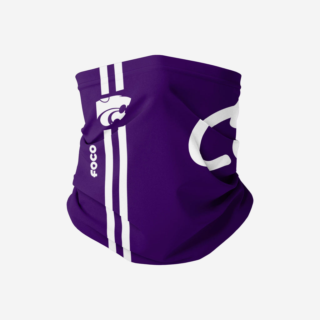 Kansas State Wildcats On-Field Sideline Logo Retro Gaiter Scarf FOCO - FOCO.com