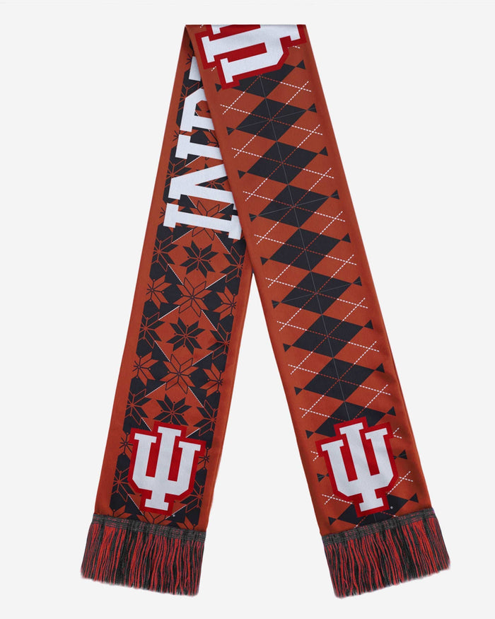 Indiana Hoosiers Reversible Ugly Scarf FOCO - FOCO.com