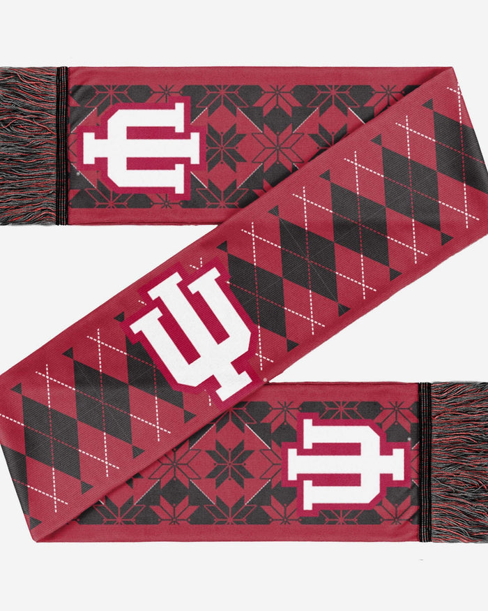 Indiana Hoosiers Reversible Ugly Scarf FOCO - FOCO.com