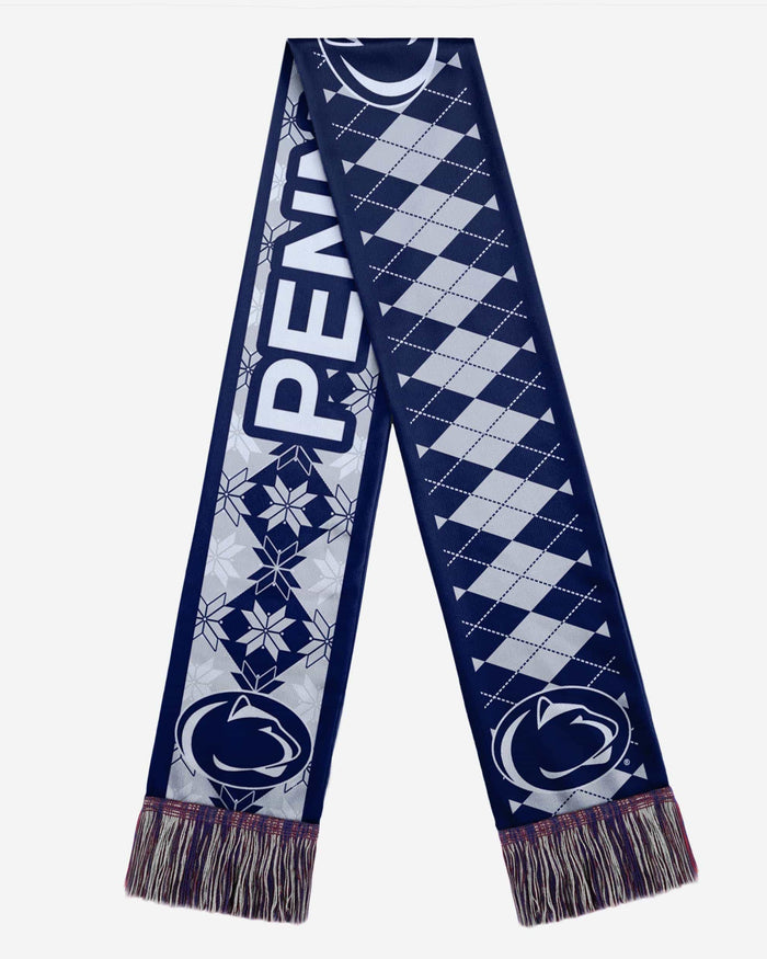 Penn State Nittany Lions Reversible Ugly Scarf FOCO - FOCO.com