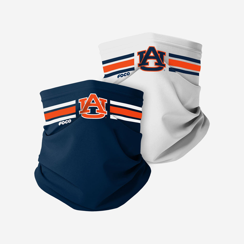 Auburn Tigers Stitched 2 Pack Gaiter Scarf FOCO - FOCO.com