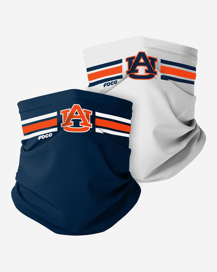 Auburn Tigers Stitched 2 Pack Gaiter Scarf FOCO - FOCO.com