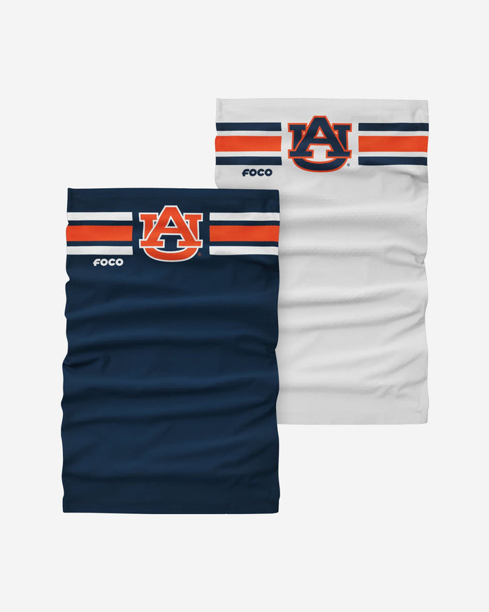 Auburn Tigers Stitched 2 Pack Gaiter Scarf FOCO - FOCO.com