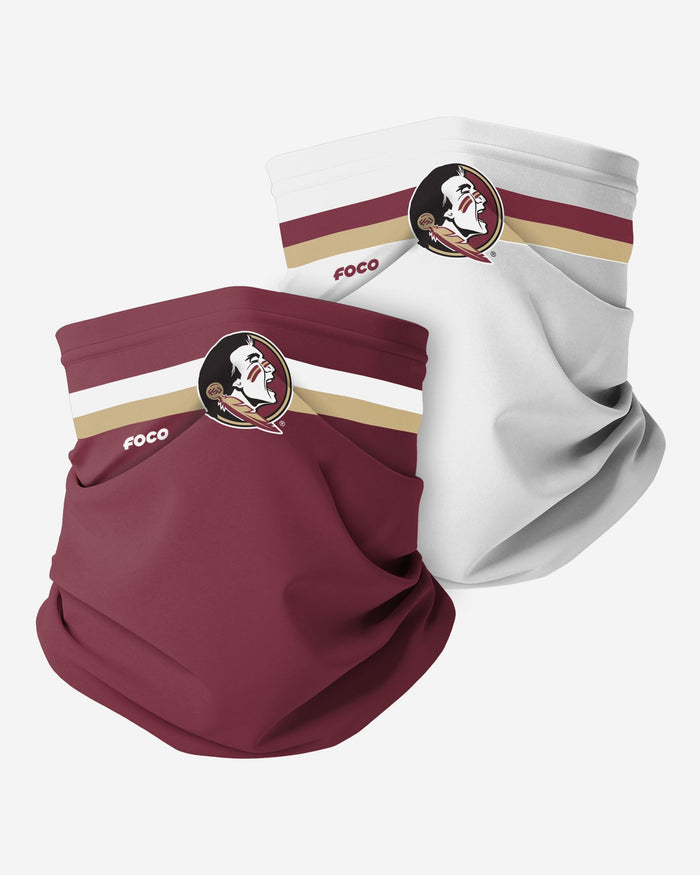 Florida State Seminoles Stitched 2 Pack Gaiter Scarf FOCO - FOCO.com